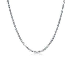 Lantisor argint rodiat 3 mm x 45 cm DiAmanti AGG3.0-45cm-SL (Argint 925‰ 6 g.)
